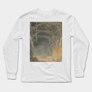 Interior of St. John's Palace, Eltham by J.M.W. Turner Long Sleeve T-Shirt